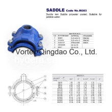 Vortex de selle de tuyau de fer ductile